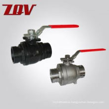 Grooved End stainless steel Floating Ball Valve